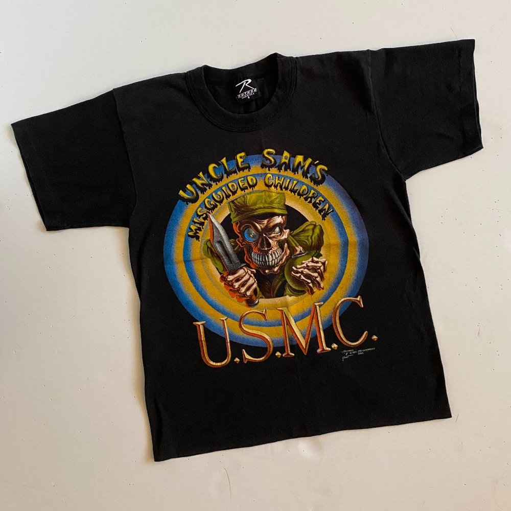 Vintage 90's USMC novelty tee